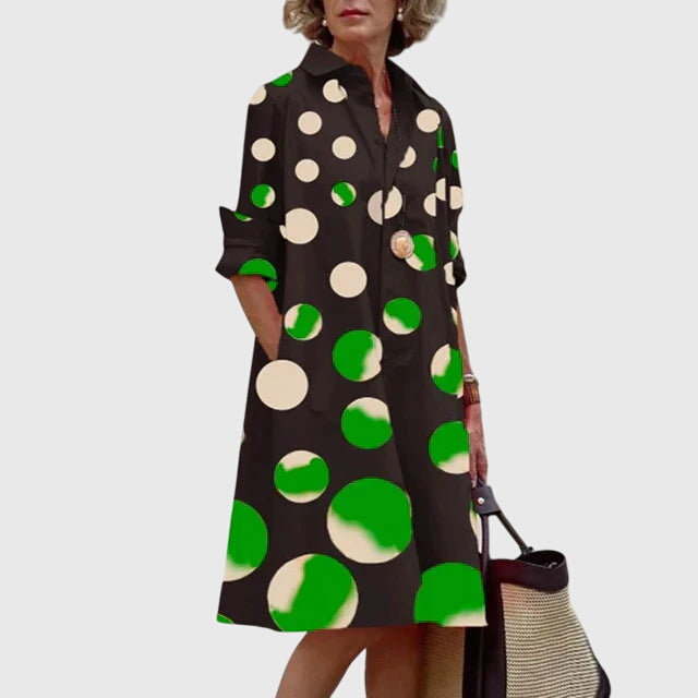 Paige™ - Elegante Jurk Met Zakken