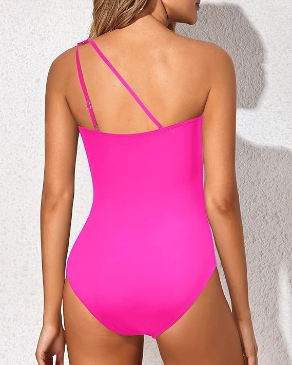 Gisela | Asymmetrische badpak met modieus one-shoulder ontwerp