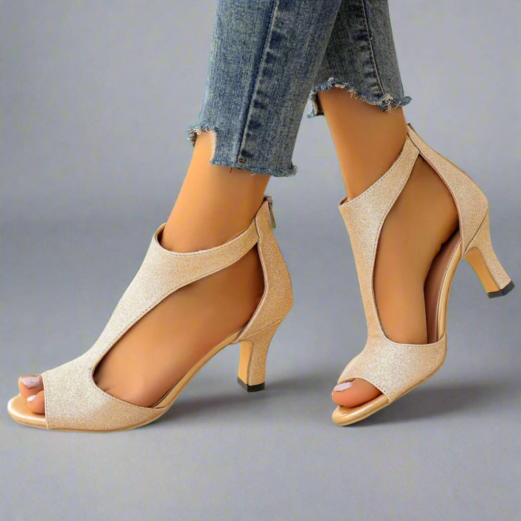 Heidrun | Elegante en comfortabele sandalen met hak