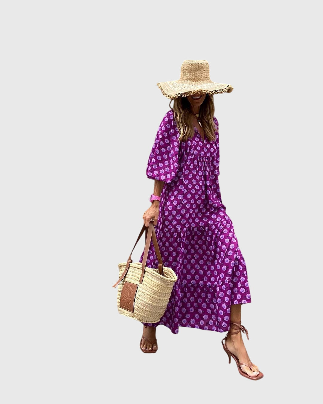 Sarah™ - Boho Maxi Jurk