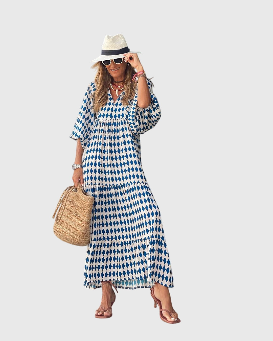 Sarah™ - Boho Maxi Jurk
