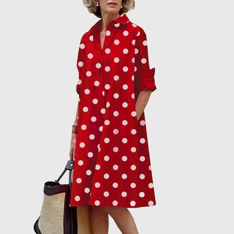 Paige™ - Elegante Jurk Met Zakken