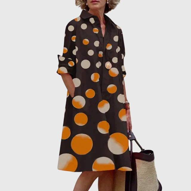 Paige™ - Elegante Jurk Met Zakken
