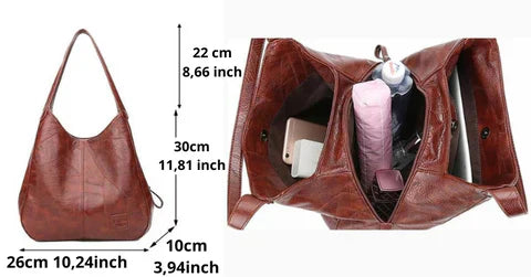 Noora™ | Leren handtas