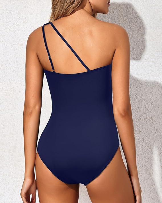 Gisela | Asymmetrische badpak met modieus one-shoulder ontwerp
