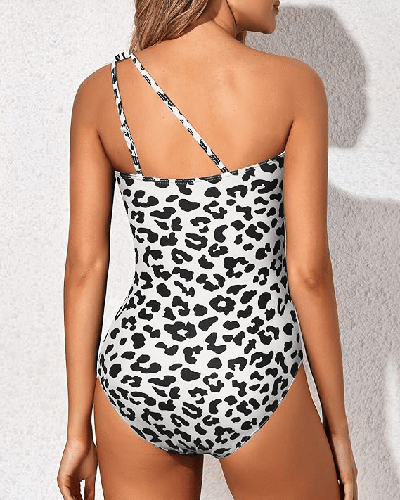 Gisela | Asymmetrische badpak met modieus one-shoulder ontwerp