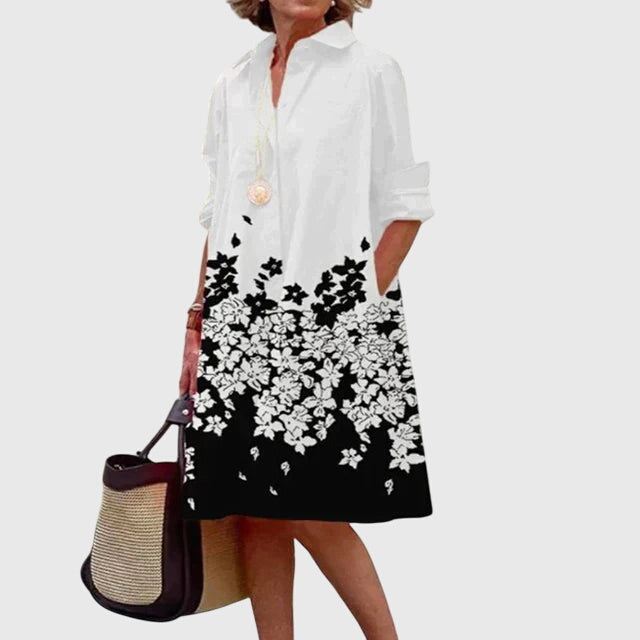 Paige™ - Elegante Jurk Met Zakken