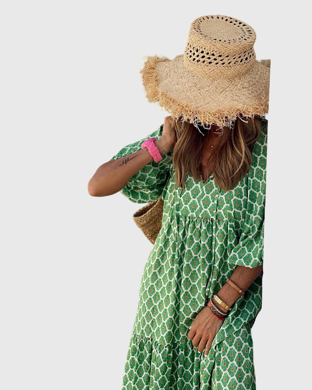 Sarah™ - Boho Maxi Jurk