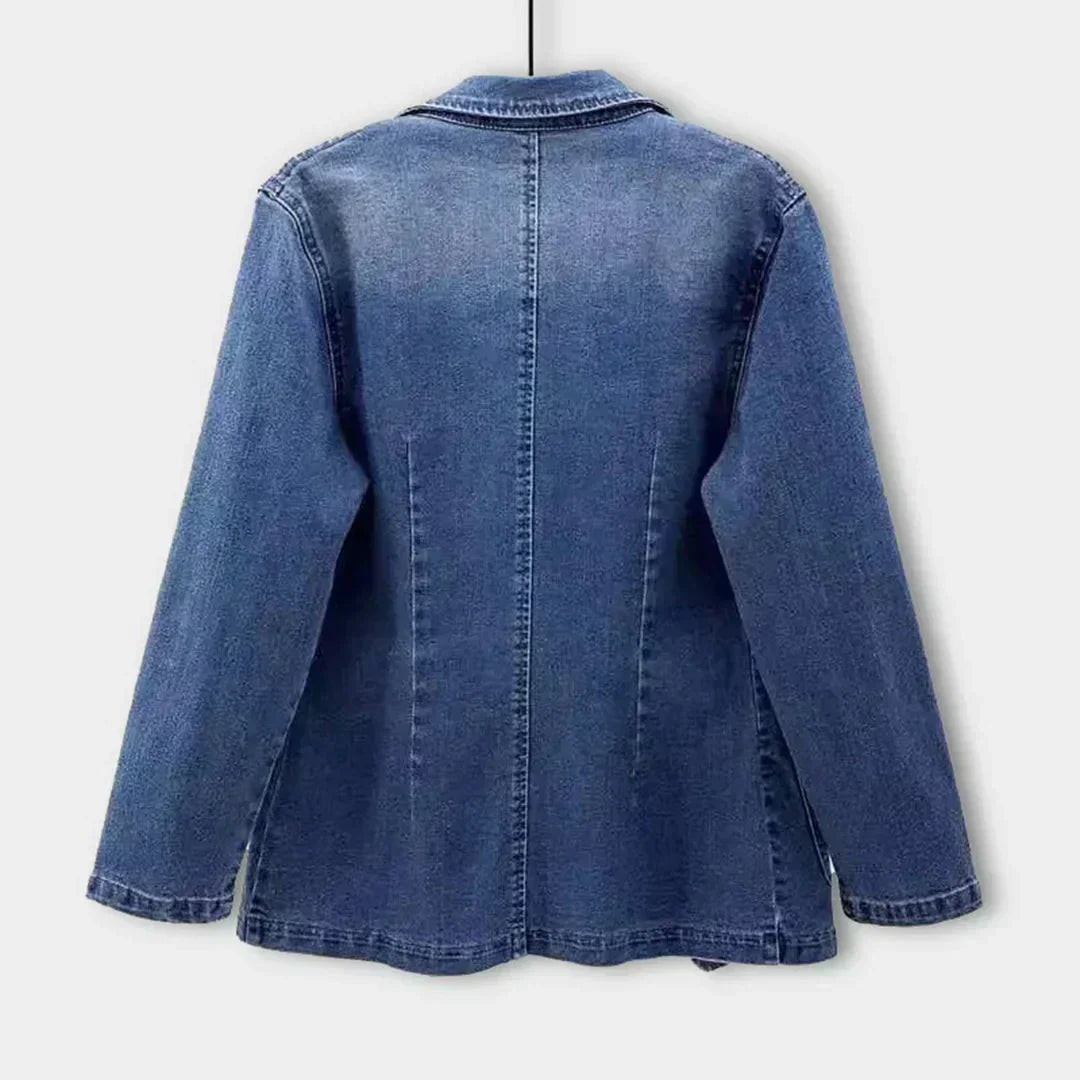 Sofia® | Stijlvolle Denim Blazer Voor Vrouwen