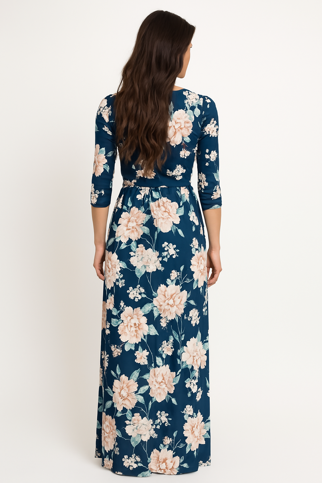 Rondine - Bloemen Maxi Jurk
