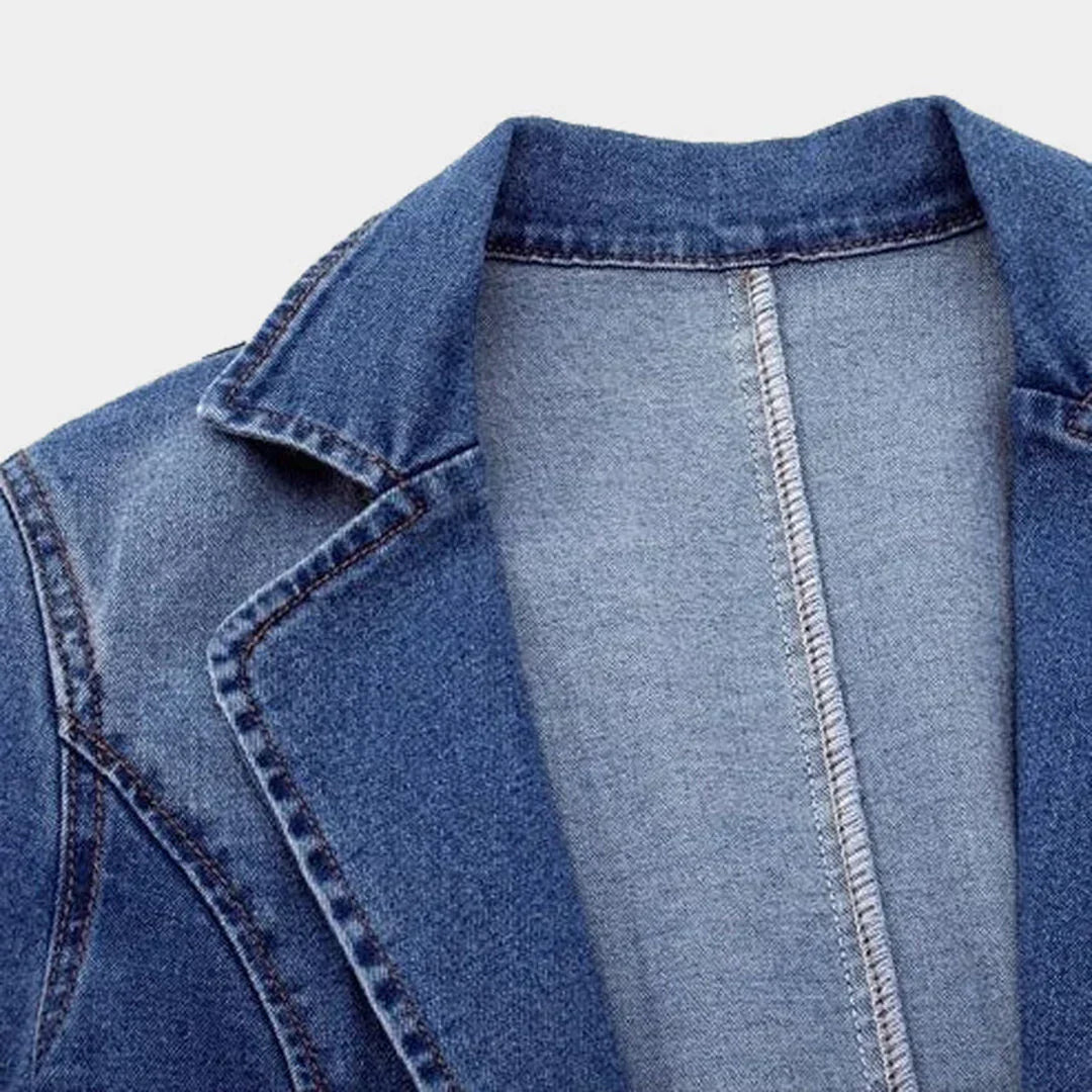Sofia® | Stijlvolle Denim Blazer Voor Vrouwen