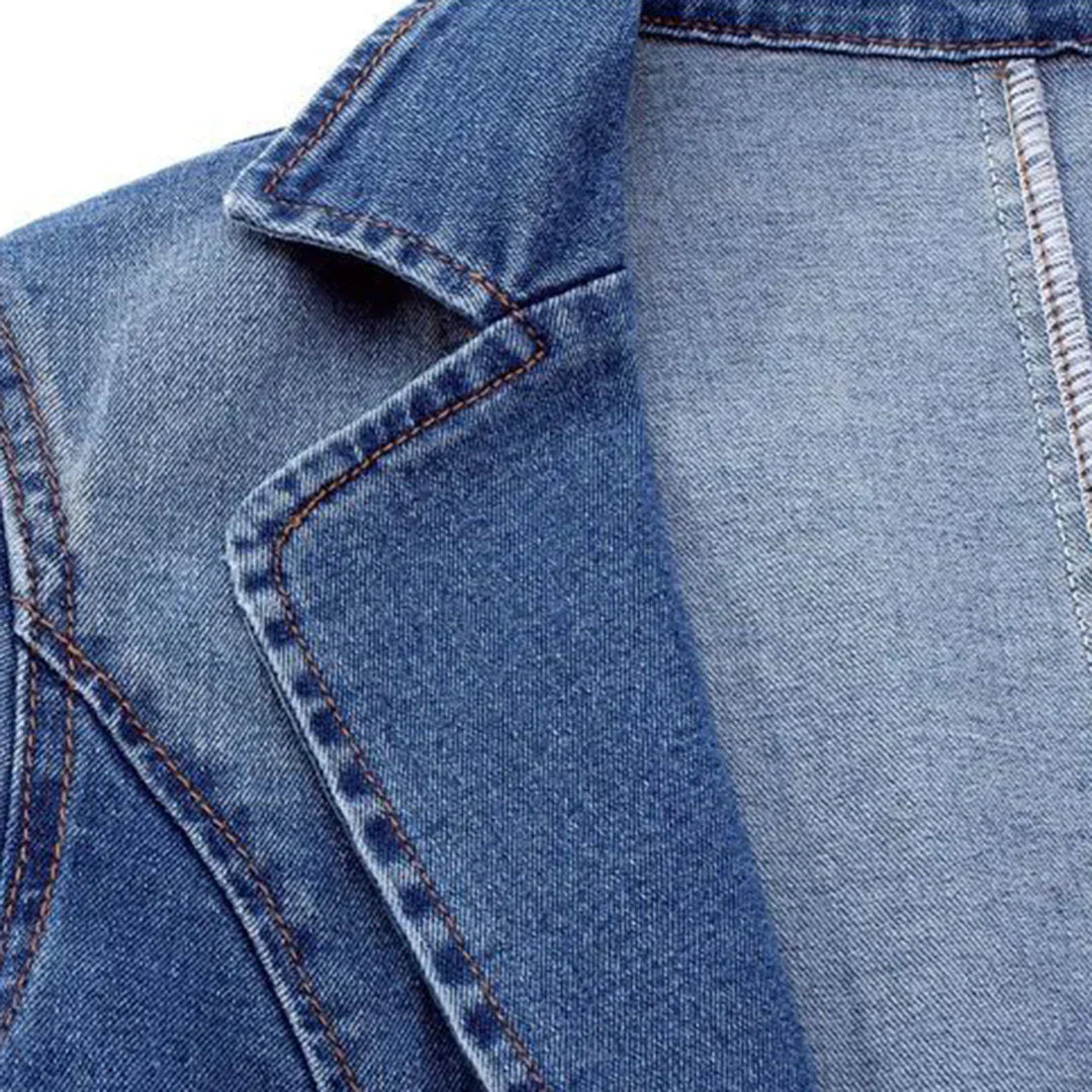 Sofia® | Stijlvolle Denim Blazer Voor Vrouwen