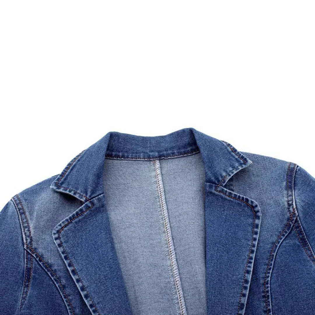 Sofia® | Stijlvolle Denim Blazer Voor Vrouwen