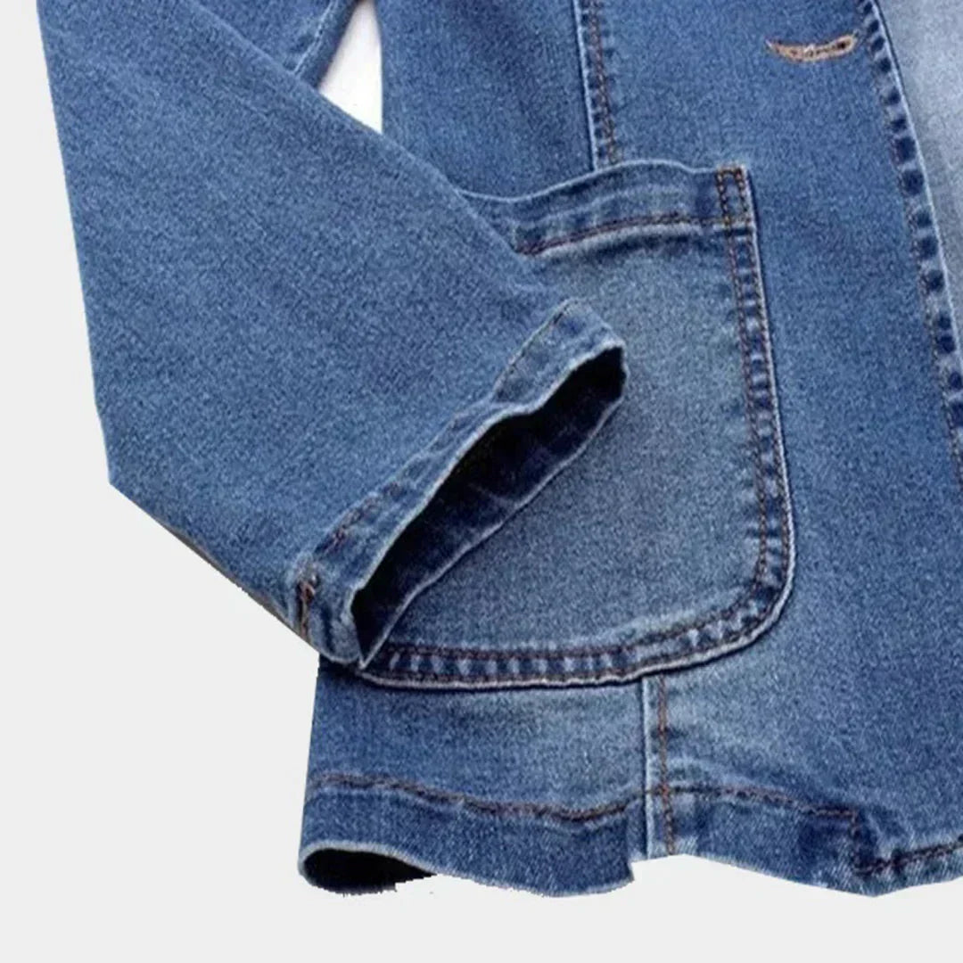 Sofia® | Stijlvolle Denim Blazer Voor Vrouwen