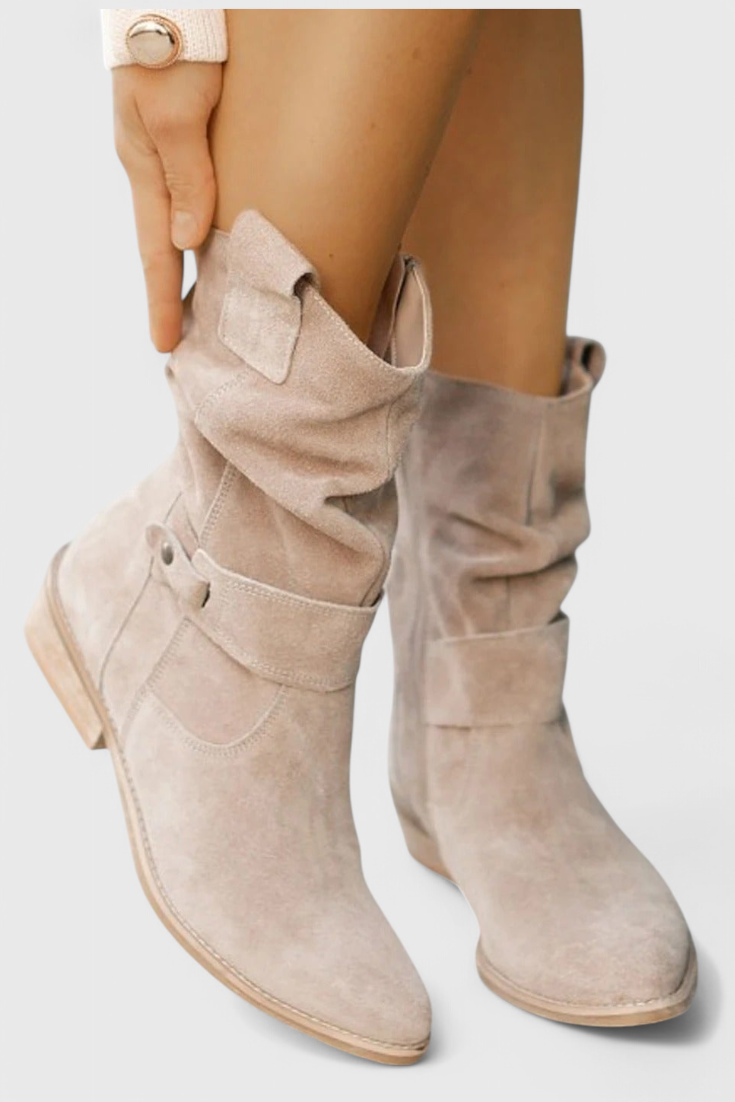 Aira Classic Suede Enkellaarsjes