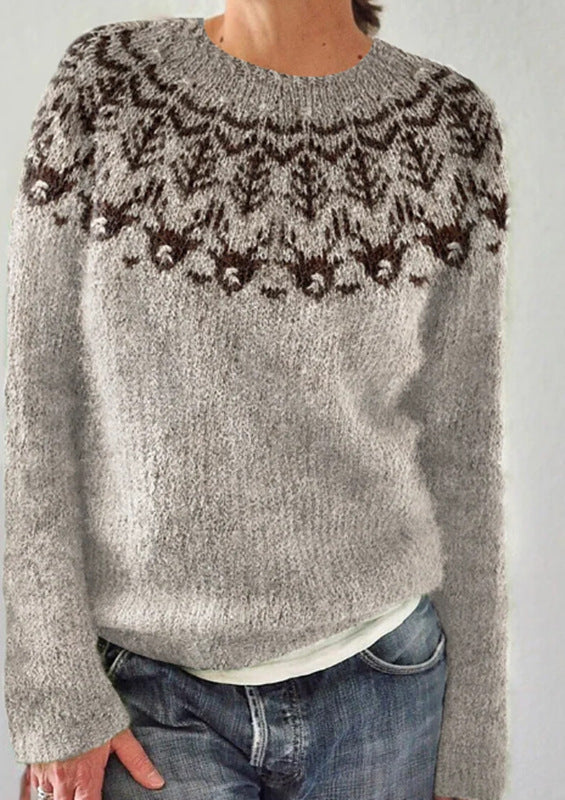 Langermige Crew Neck Trui