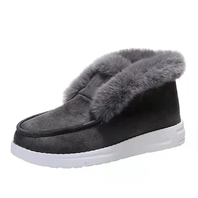 OrthoChic – Dames Pluche Instaplaarzen