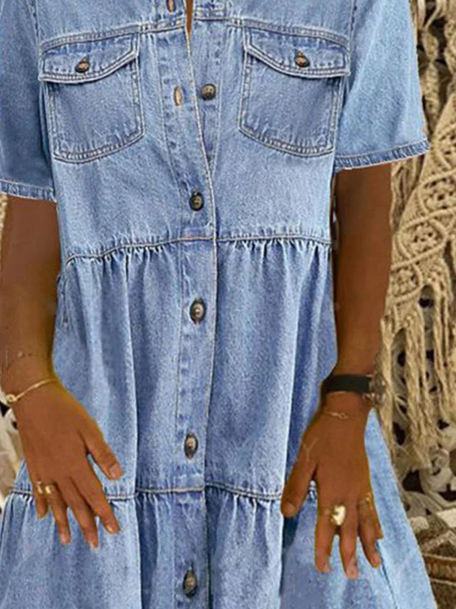 Sofia® | Boho Denimjurk