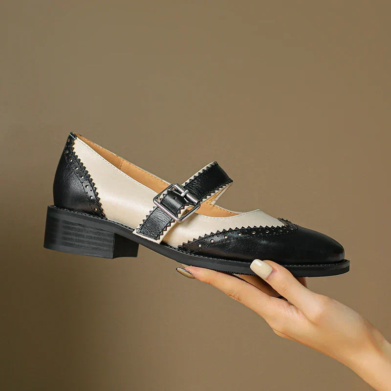 Mary-Jane™| Miana Leren Mary Janes