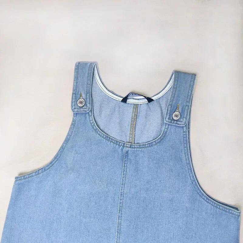 Sofia™ | Praktische en Lichte Denim Zomerjurk