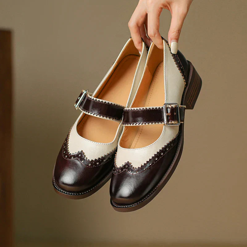 Mary-Jane™| Miana Leren Mary Janes