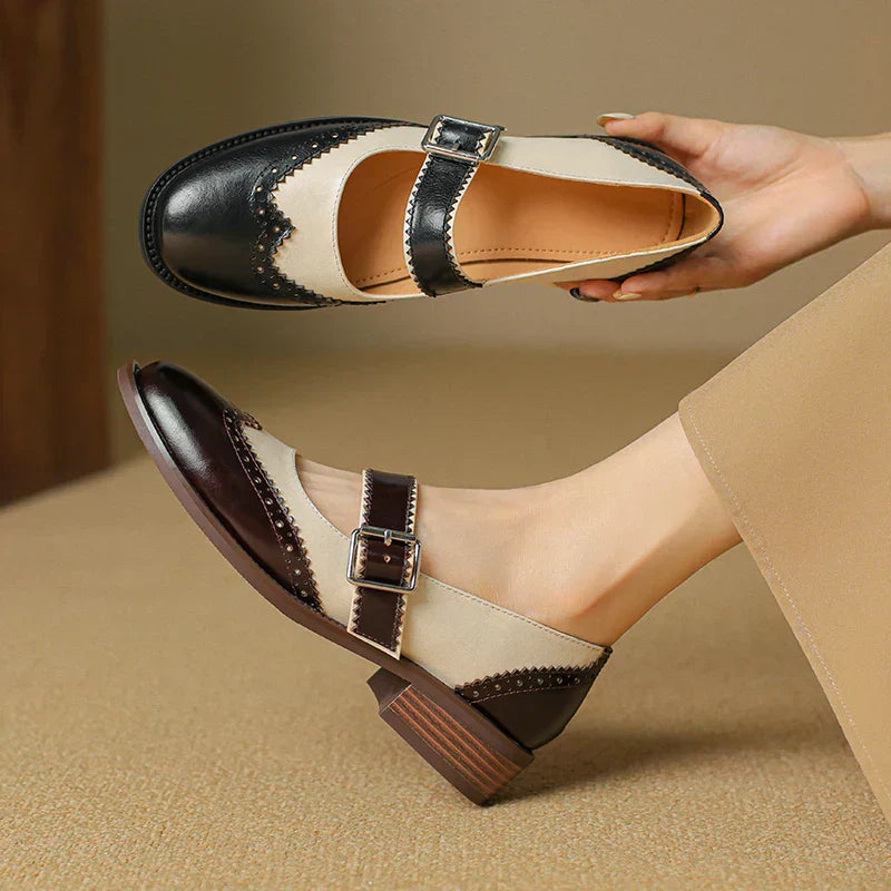 Mary-Jane™| Miana Leren Mary Janes