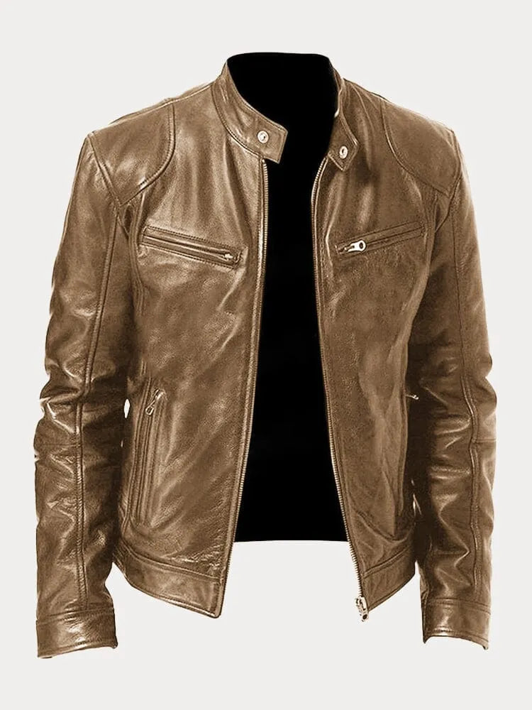 Leidsch™ | Casual leren jas