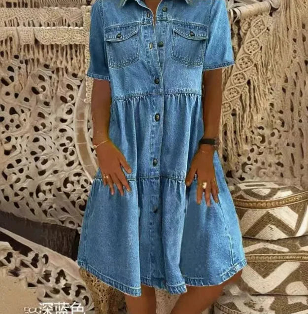 Sofia® | Boho Denimjurk