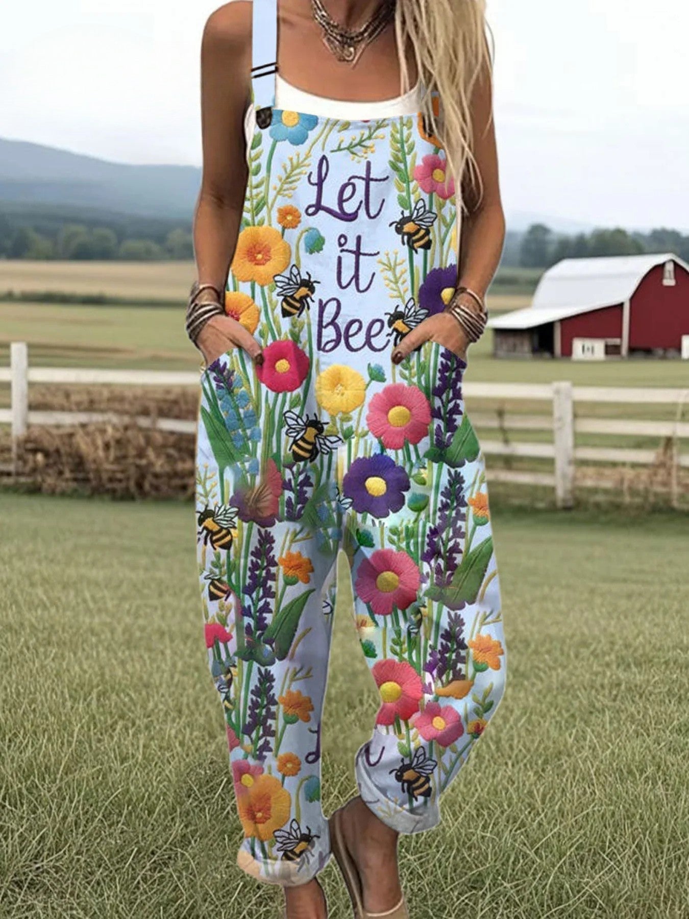 Jowita™ | Artistieke Katoenen Jumpsuit