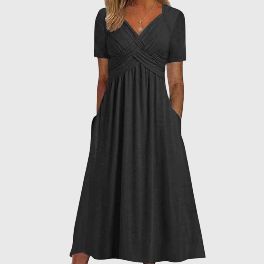 Amanda - Flatterende Jurk