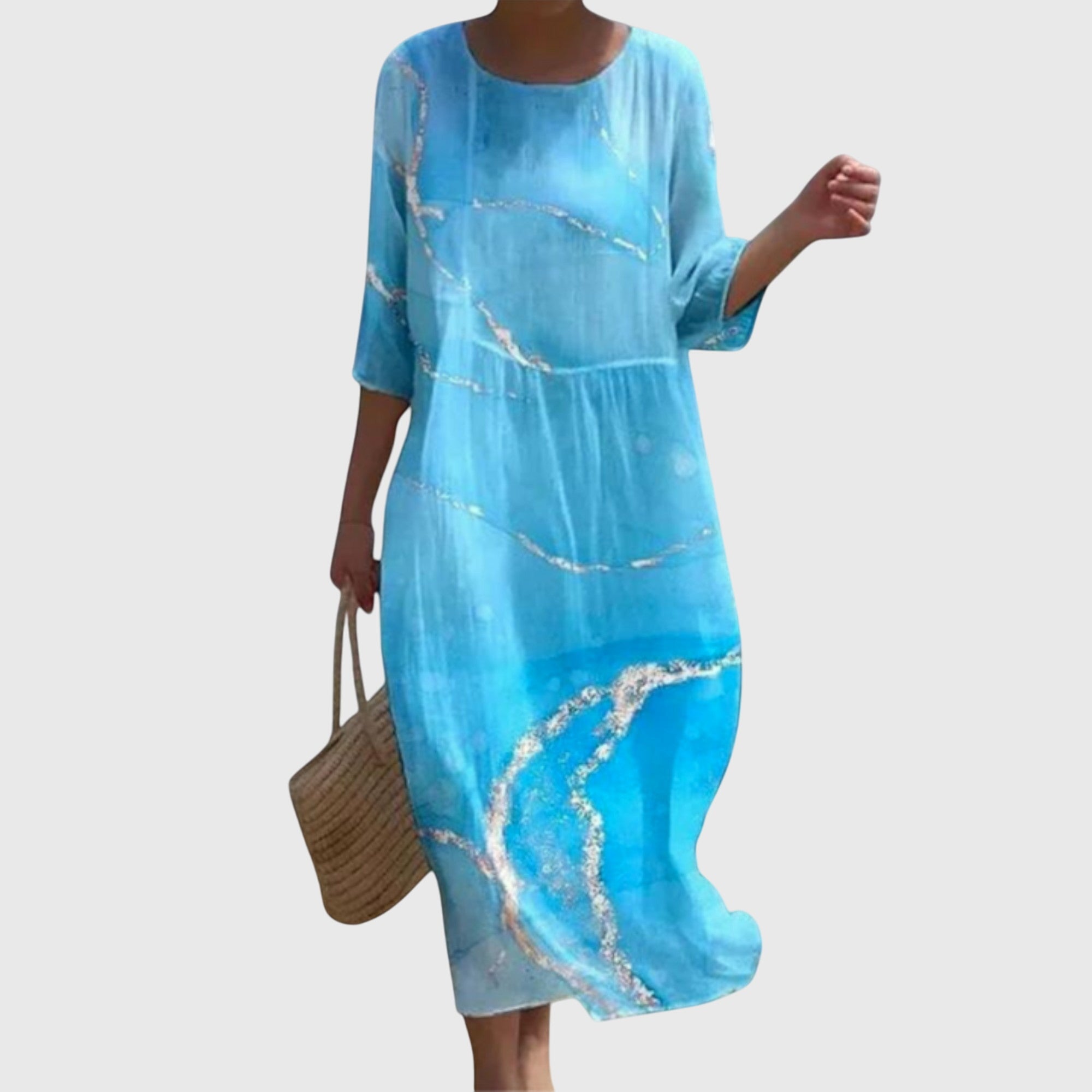 Hayley™ | Stijlvolle Bloemen Maxi Jurk