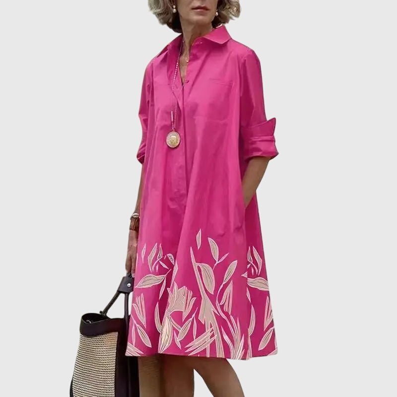 Paige™ - Elegante Jurk Met Zakken