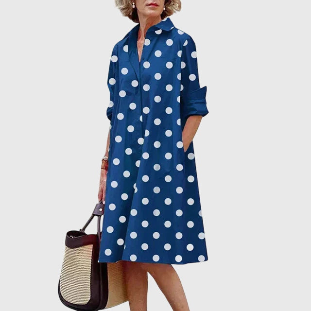 Paige™ - Elegante Jurk Met Zakken