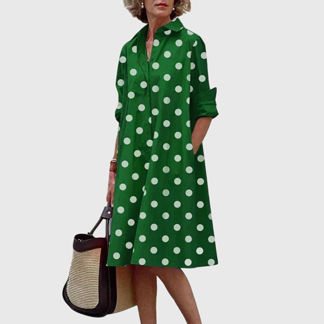 Paige™ - Elegante Jurk Met Zakken