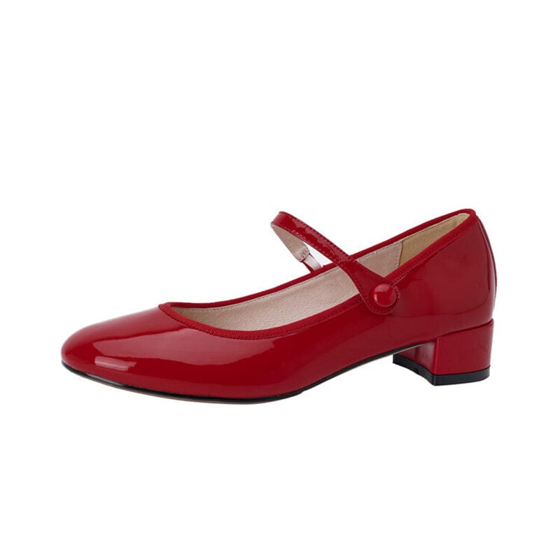 Mary-Jane™| Livy Leren Mary Janes