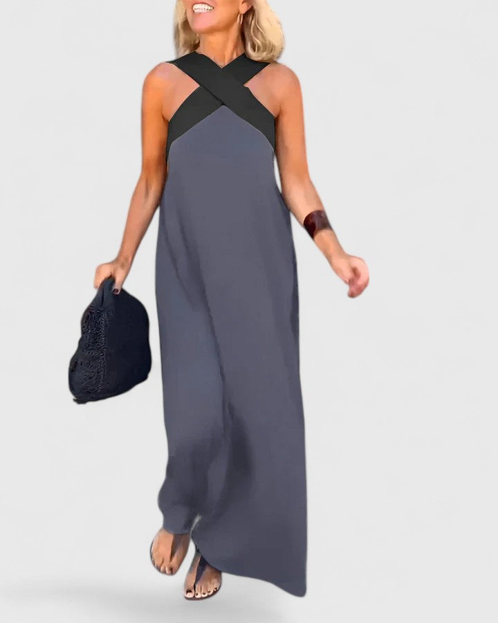 Evangeline™| Elegante Crossback Jurk