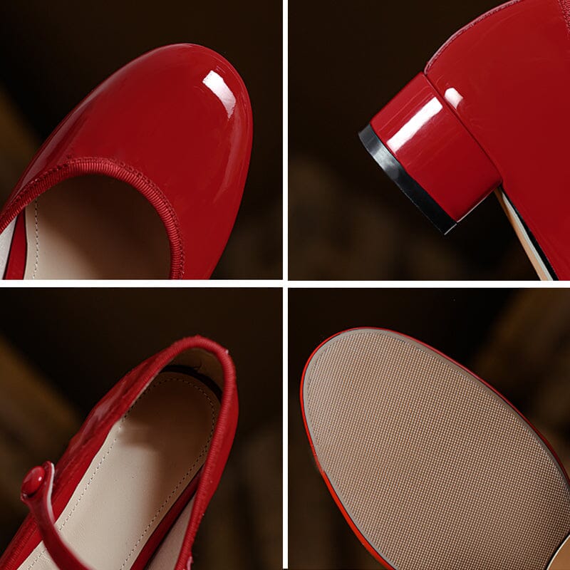 Mary-Jane™| Livy Leren Mary Janes