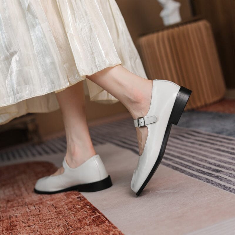 Mary-Jane™| Martha Leren Mary Janes
