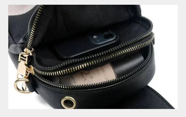 Noora™ | Retro leren tas