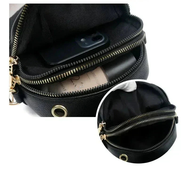 Noora™ | Retro leren tas
