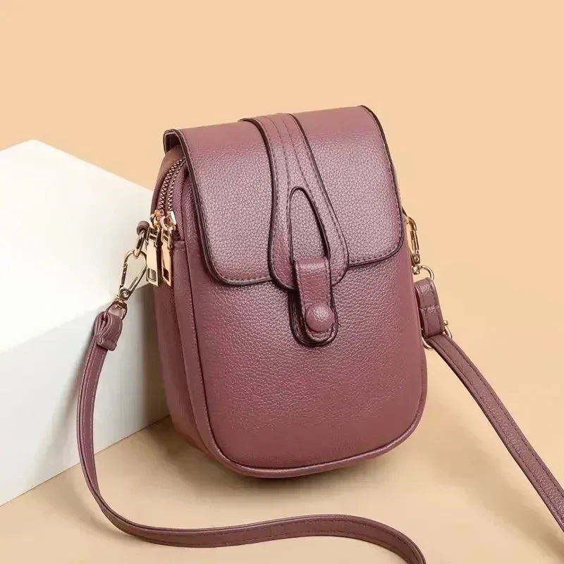 Noora™ | Retro leren tas