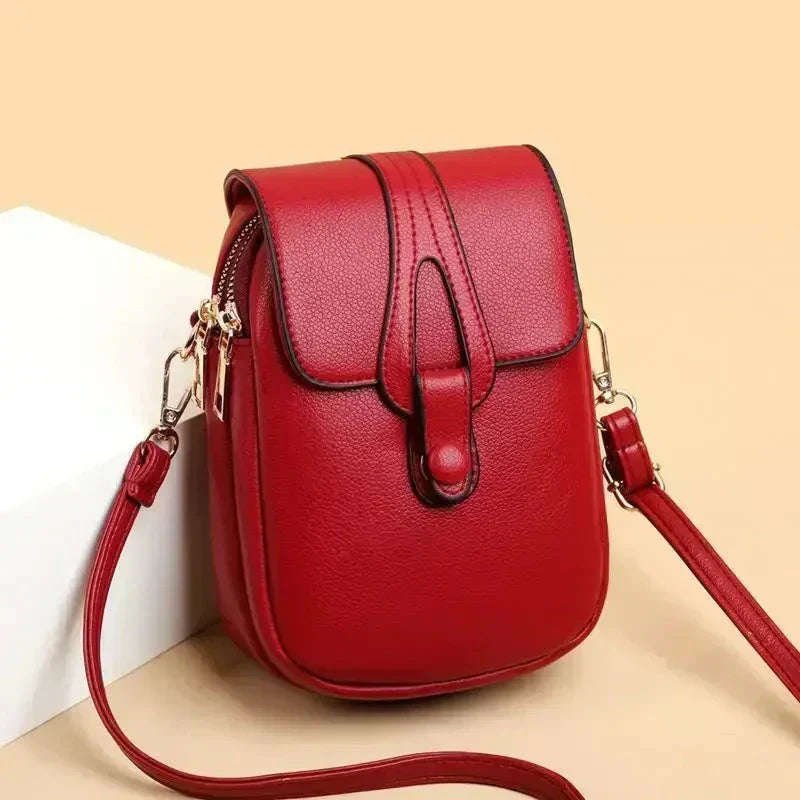 Noora™ | Retro leren tas