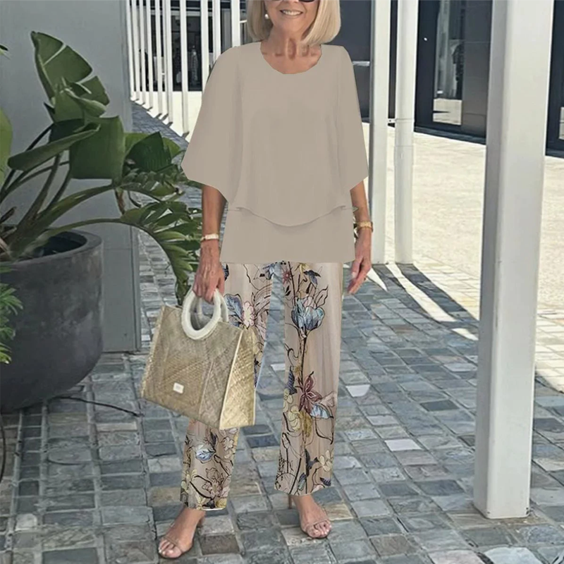 Megan | Bedrukte Lounge-Set