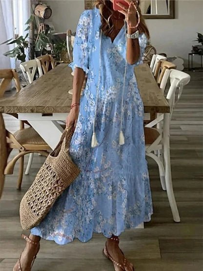 Luna | Moeiteloos Boho-jurk met flatterende snit