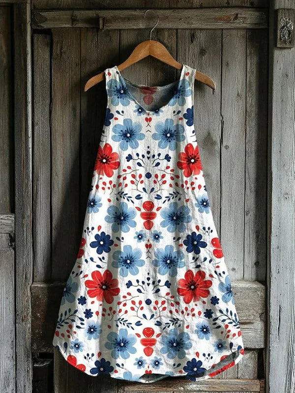 Colette – Bloemenpatroon jurk