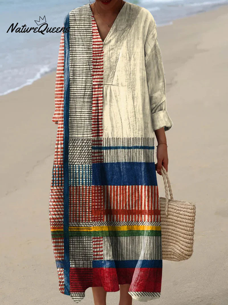 Rivka | Patchwork Jurk