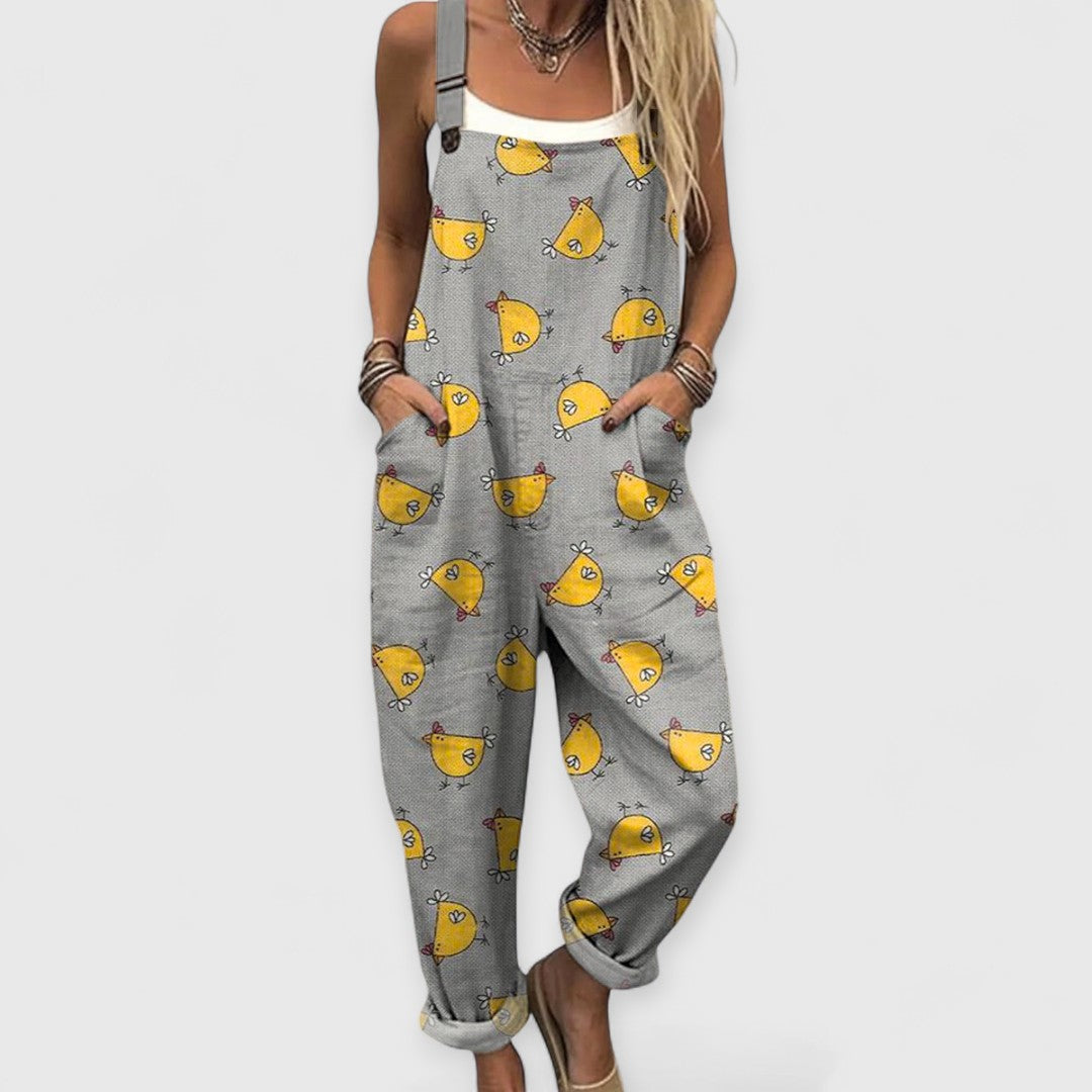 Althea | Ambachtelijke Vintage Jumpsuit voor een Unieke Look