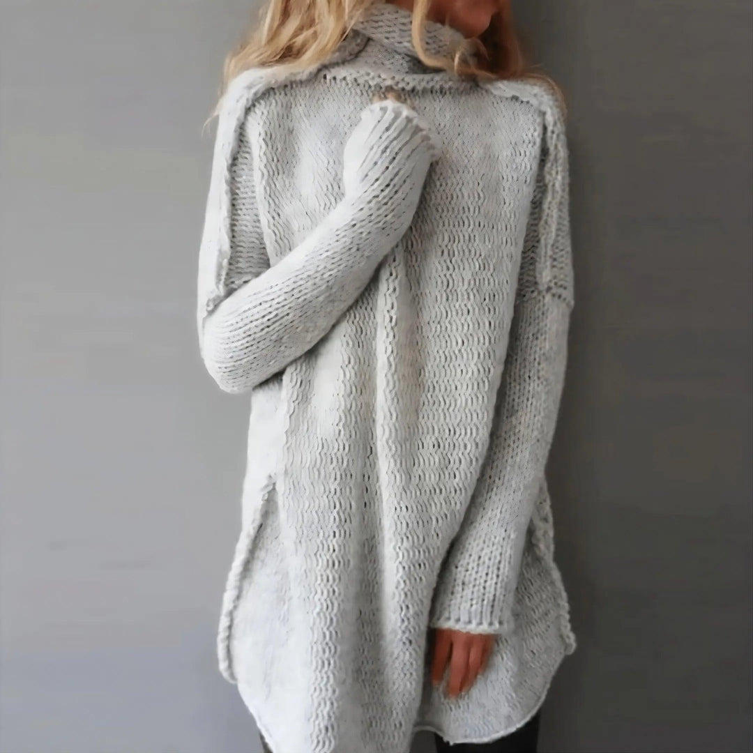 Emma Cozy Knit Pullover met Relaxte Pasvorm