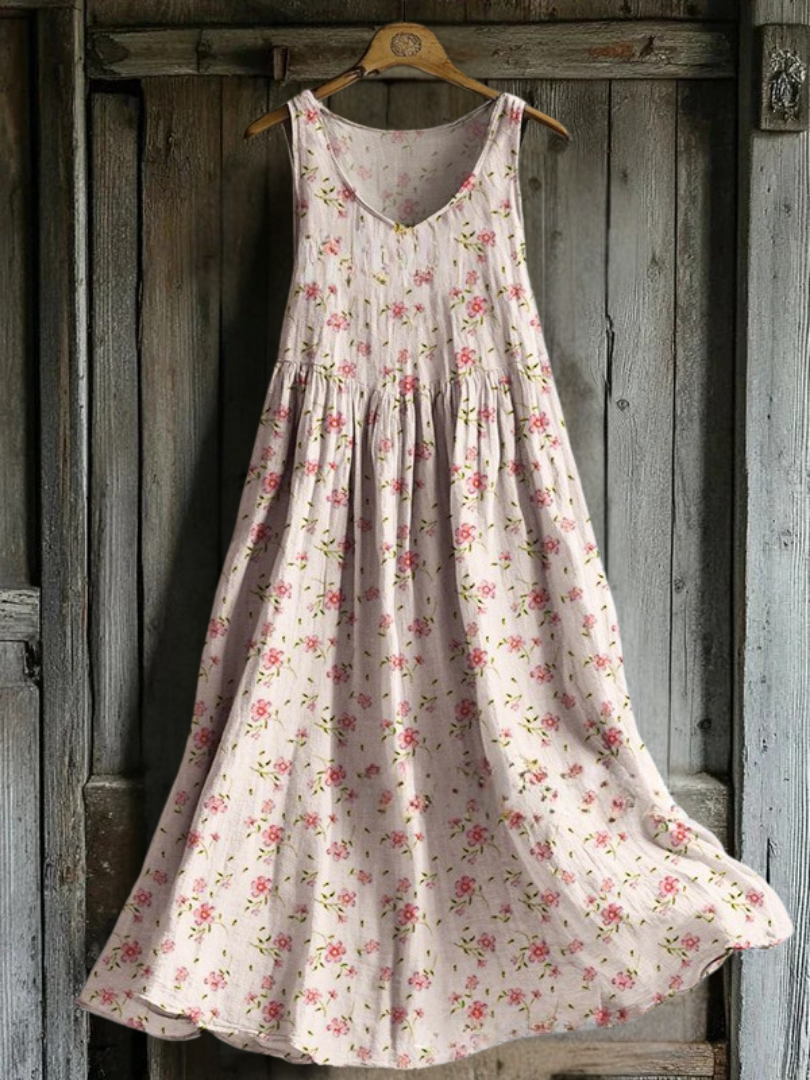 Éléonore – Bloemenpatroon jurk