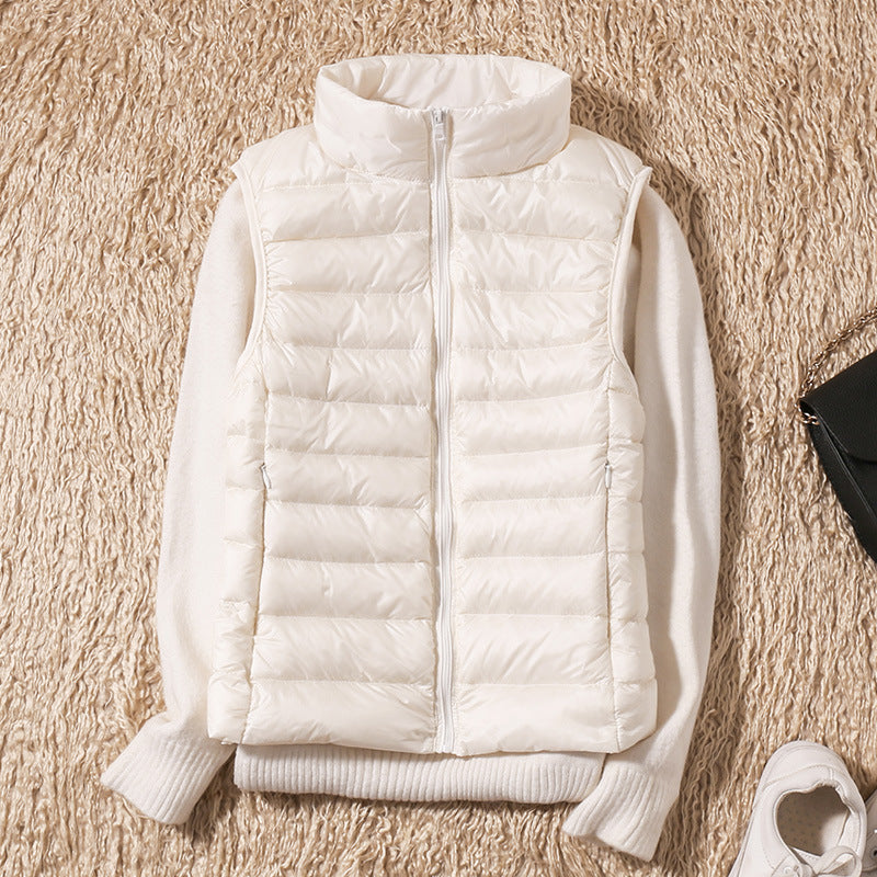 Galora - Nieuwe Vest met Witte Eendendons